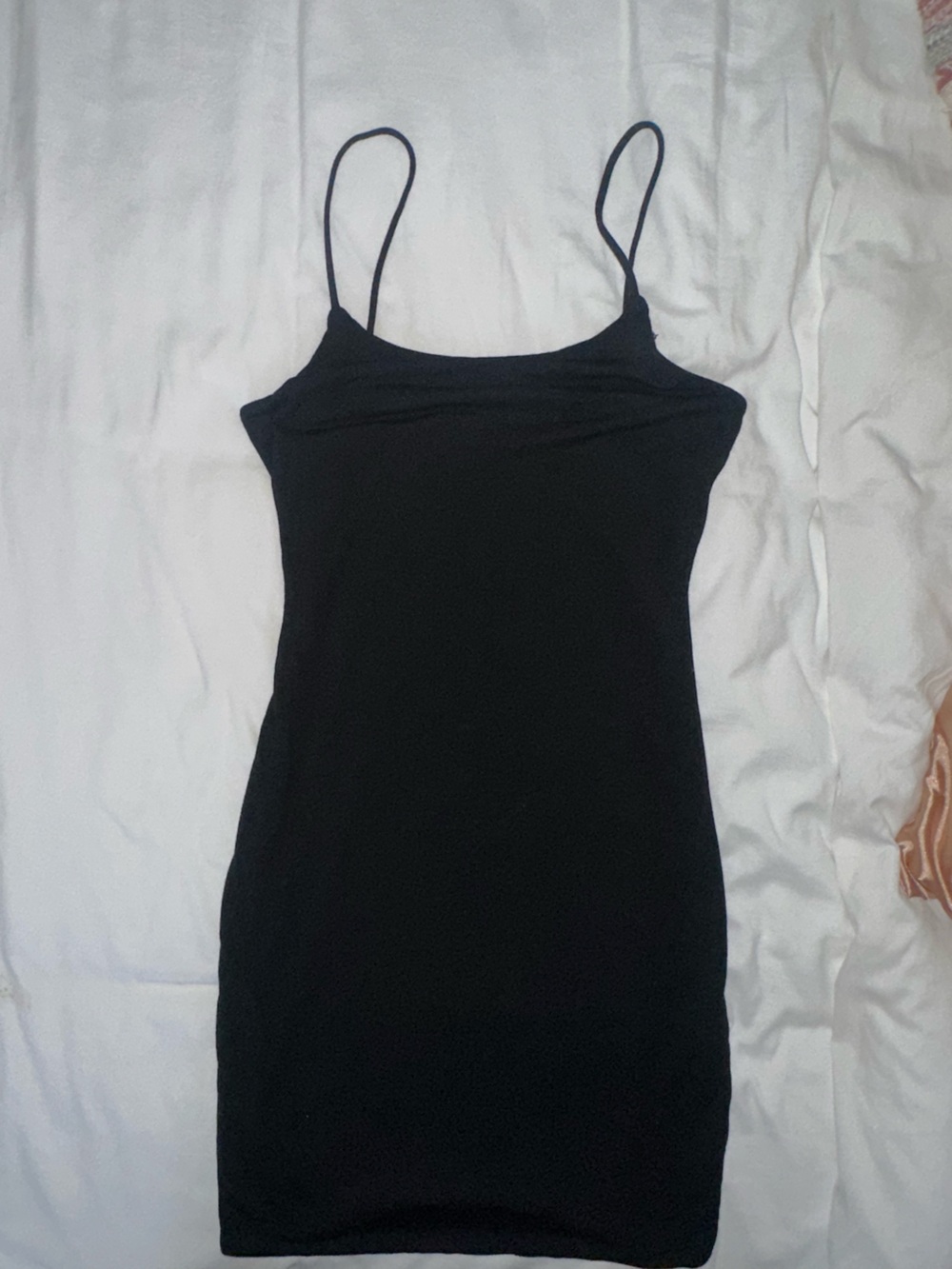 Oh Polly Black Slim Camisole Dress
